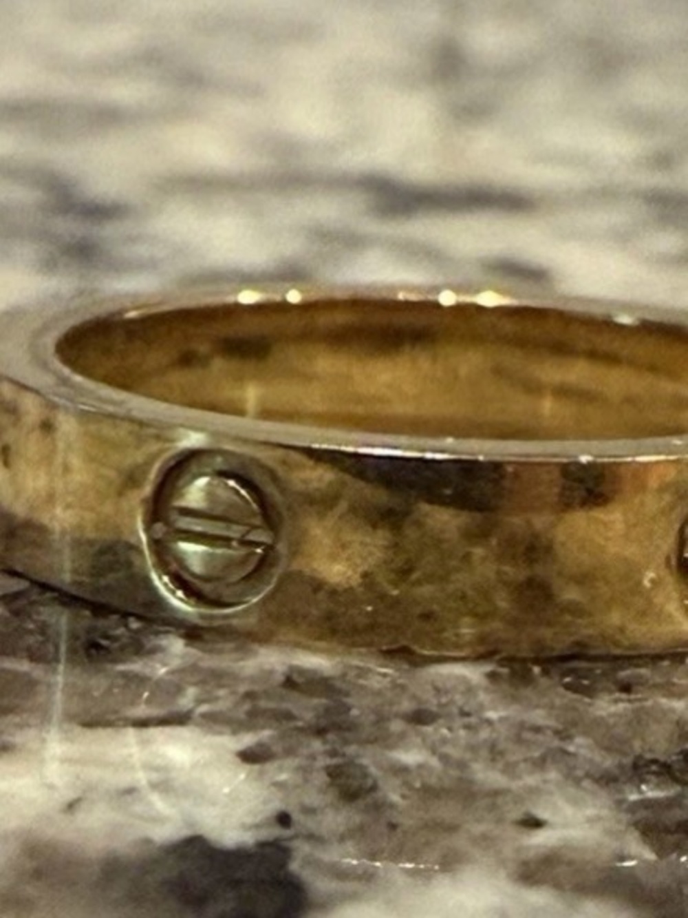Cartier Yellow-Gold 18k, Size 6, Love Band Ring - Picture 3 of 5